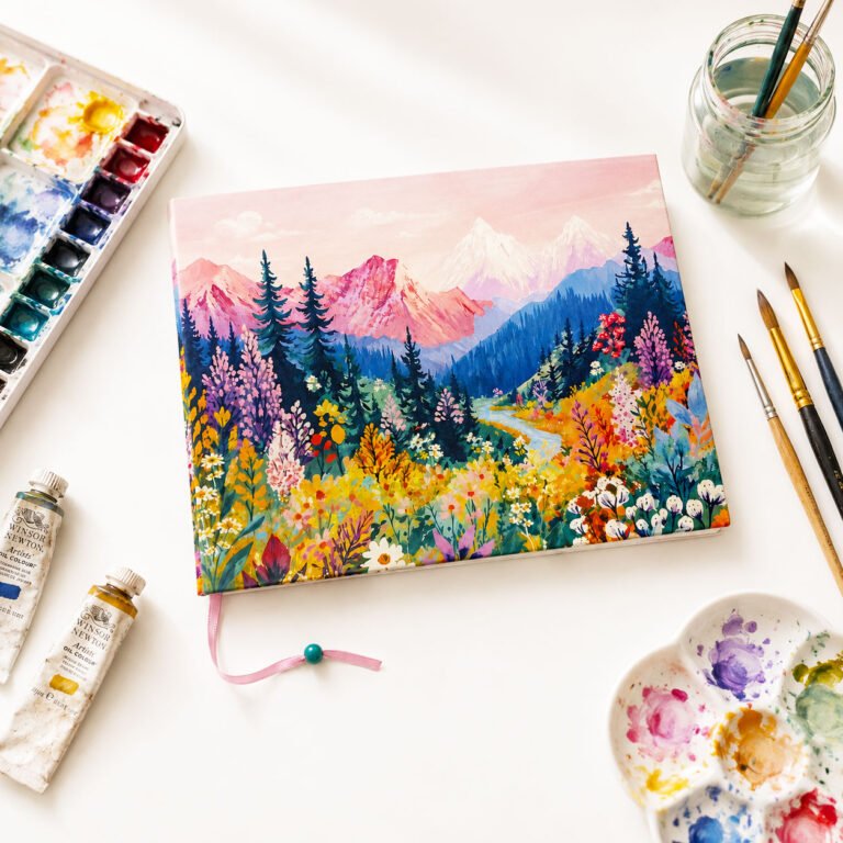 Alpine Bloom Sketchbook